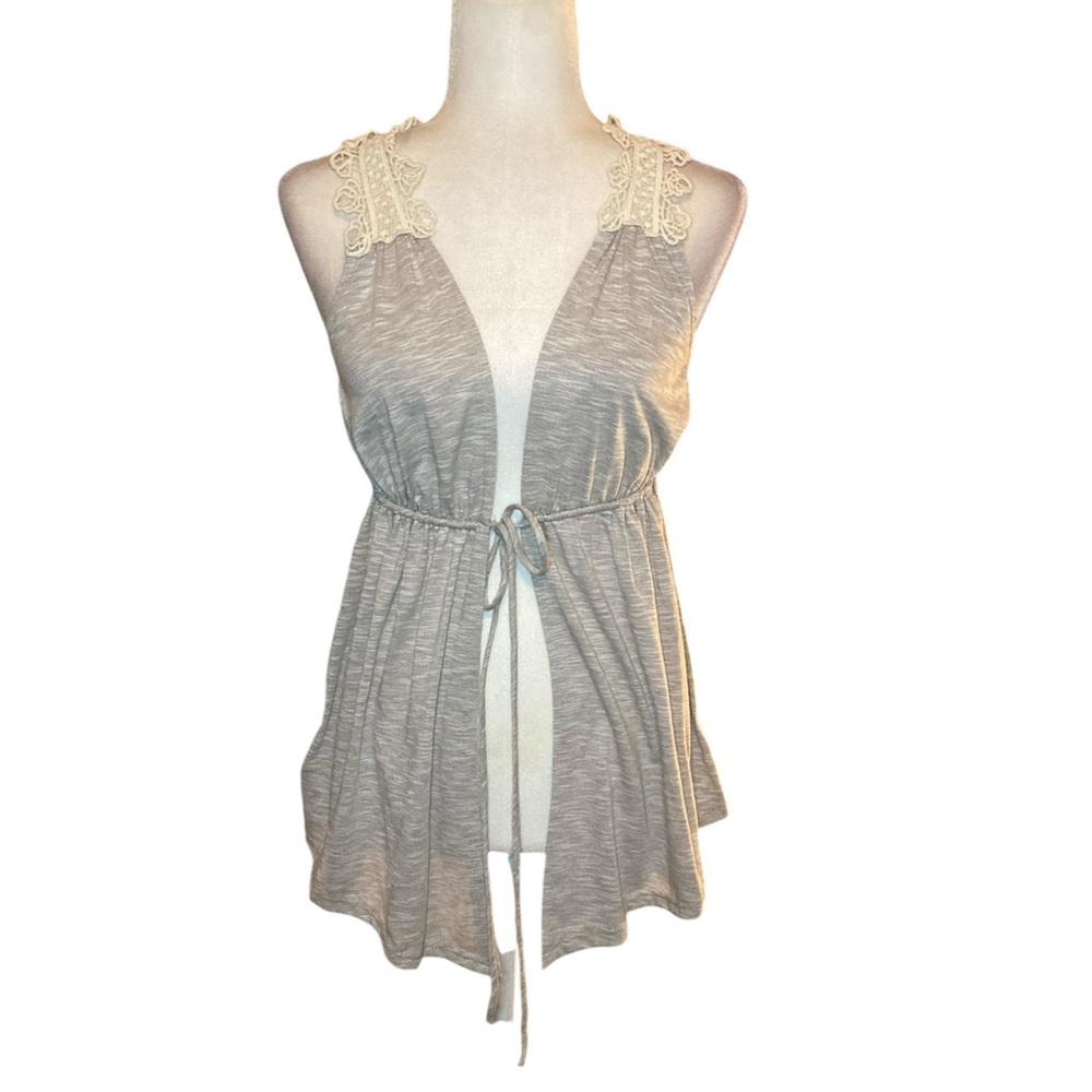 Boho lace vest